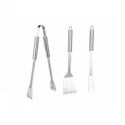Accesorios Barbacoa Inox Chef 3pcs