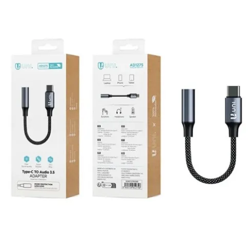 Adaptador de Audio Tipo-C a Jack 3.5mm
