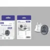 Adaptador de Enchufe Universal Europeo 2500W Blanco