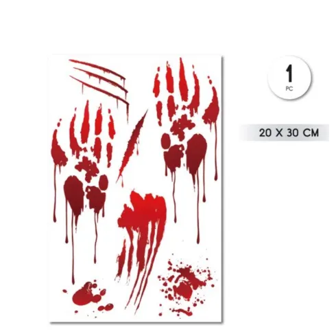 Adhesivo PVC Huellas 20x30cm
