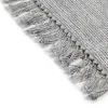 Alfombra Algodón Gris 120x180cm