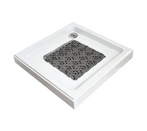 Alfombra Baño PVC Burbuja – Gris