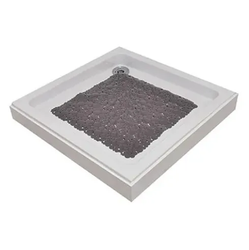 Alfombra Baño PVC Burbuja – Topo