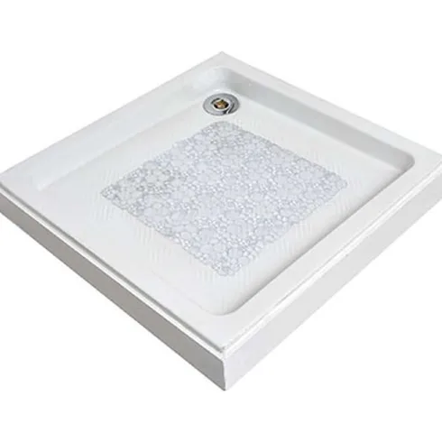 Alfombra Baño PVC Burbuja – Transparente