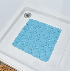 Alfombra Baño PVC Burbuja – Verde Agua