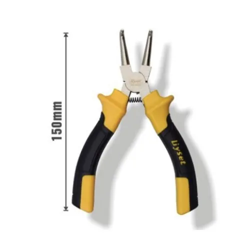 Alicate Curvo Arandela Circlip 6″