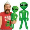 Alien Hinchable Verde 85cm
