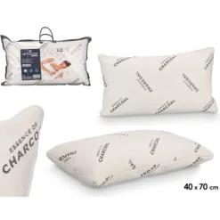 Almohada de Copos Viscoelástica con Carbón Activo 40x70cm