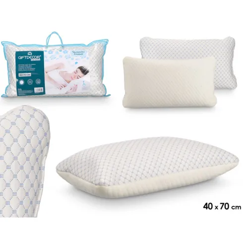 Almohada de Copos Viscoelástica con Refrescante 40x70cm