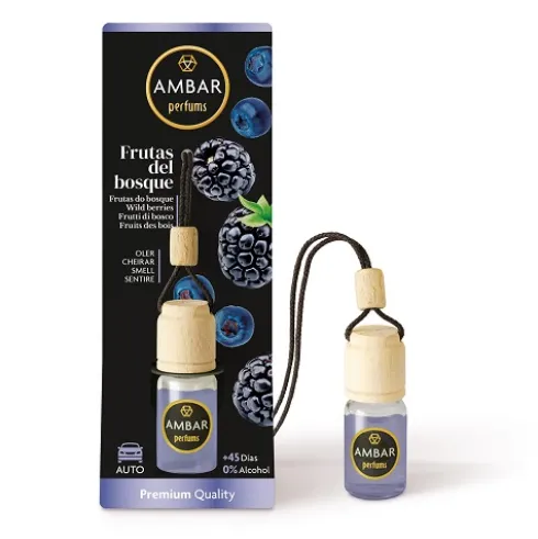 Ambientador Coche 6,5ML Frutas del Bosque