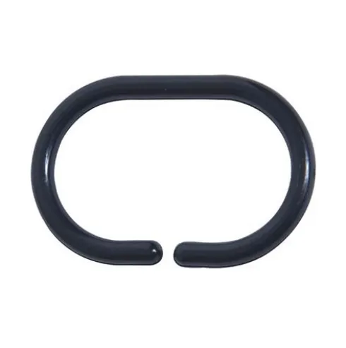 Anillas de Cortina PVC – Negro