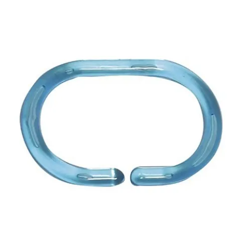 Anillas de Cortina PVC – Turquesa Translucida