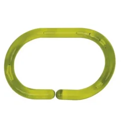 Anillas de Cortina PVC – Verde Translucido
