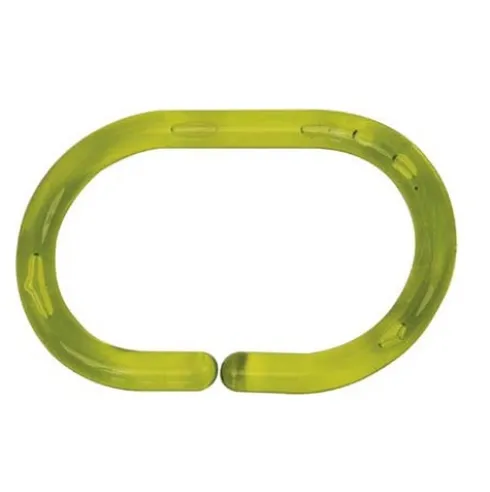 Anillas de Cortina PVC – Verde Translucido