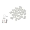 Anillos Para Trenzas Pelo Metal 25pcs
