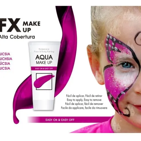 Aqua Makeup Fucsia