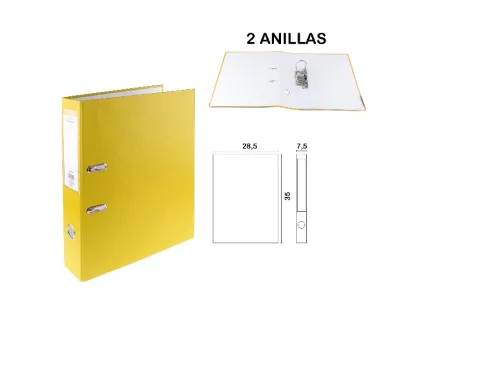 Archivador AZ Amarillo