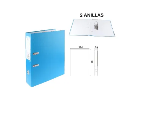 Archivador AZ Azul Claro