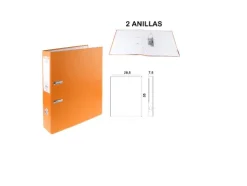 Archivador AZ Naranja