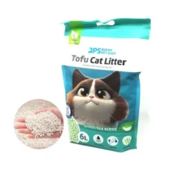 Arena Para Gato de Tofu Vegetal Té Verde 6L