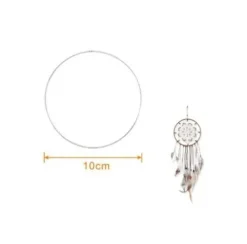 Aro Metálico Plata 10cm