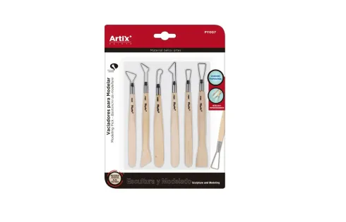 Artix Herramienta Para Modelar Arcilla 6 Piezas
