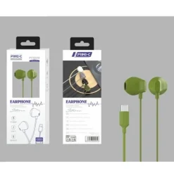 Auriculares Con Conexión Type-C Verde