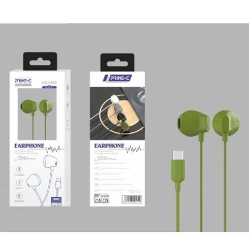 Auriculares Con Conexión Type-C Verde