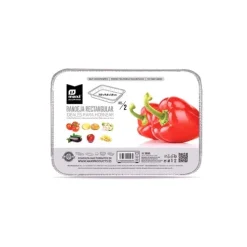 Bandeja Aluminio Con Tapa Rectangular 21,9×15,8×3,8cm