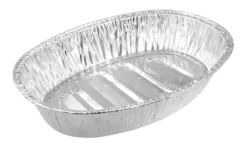 Bandeja Aluminio Extragrande Ovalada 46,8x34x8,5cm