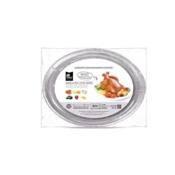 Bandeja Aluminio Extragrande Ovalada 46,8x34x8,5cm