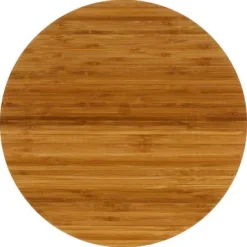 Bandeja Giratoria de Bambú 35cm