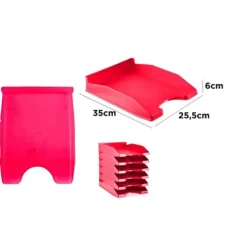 Bandeja Oficina Fucsia