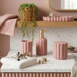 Bandeja Poliresina – Estriada Blush
