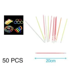 Barra Luminosa Fluorescente 50pcs