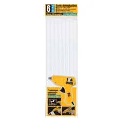 Barras Silicona Termofusibles 11x180MM 6PCS Trans