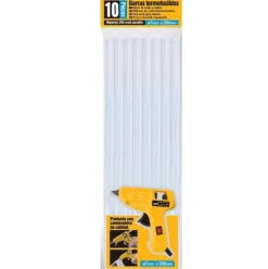 Barras Silicona Termofusibles 7x300MM 10PCS Trans
