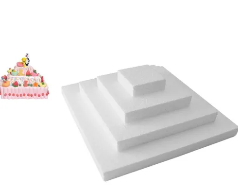 Base para Tartas de Chuches Poliespán Cuadrado