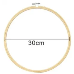 Bastidor de Bambú Circular 30CM