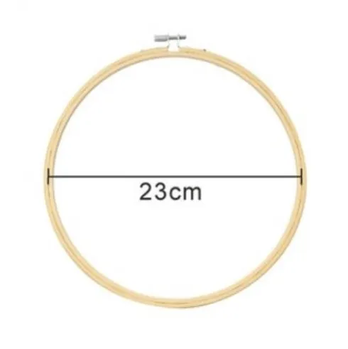Bastidor de Bambú Circular 23CM