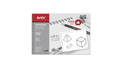 Block de Dibujo Con Recuadro 20H 130G