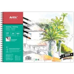 Block de Dibujo Pintura A3 20Hojas