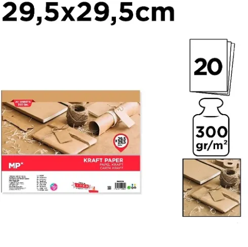 Block Papel Kraft 20H