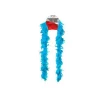 Boa Plumas Azul