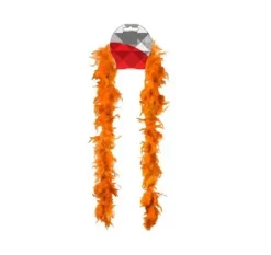 Boa Plumas Naranja