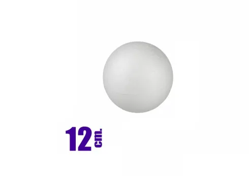 Bola 3D Poliespán 12cm