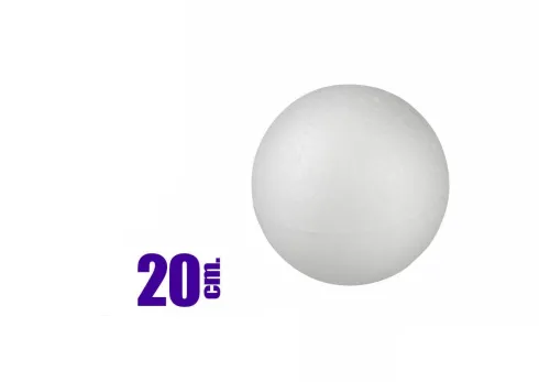Bola 3D Poliespán 20cm