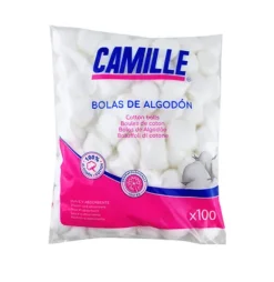 Bolas Algodón Blancas 100U