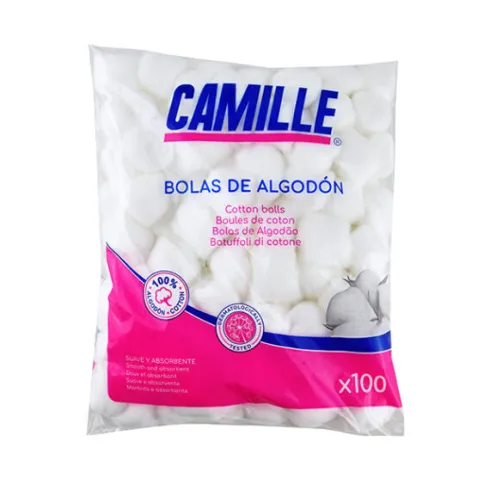 Bolas Algodón Blancas 100U