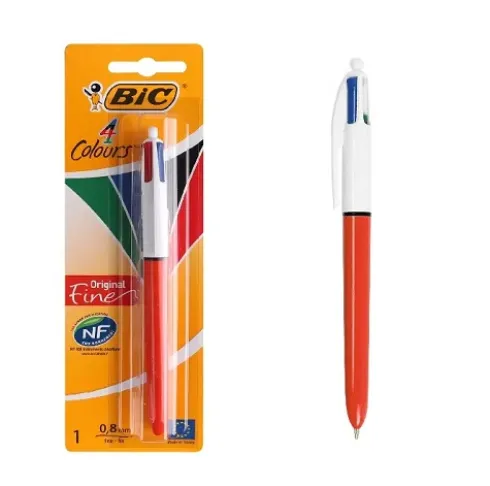 Bolígrafo BIC 4 Colores Fine
